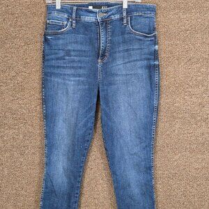 The Kut From Kloth Women's High Rise Donna Fab Ankle Skinny Jeans in size 12